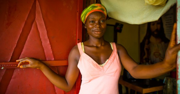 Princesse Adeyeo, Monrovia, Liberia. Photo : Morgana Wingard