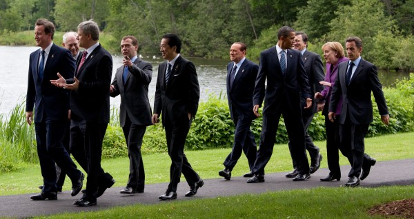 Les dirigeants lors du sommet du G8 à Muskoka au Canada en 2010. Photo: White House Photo de Pete Souza.