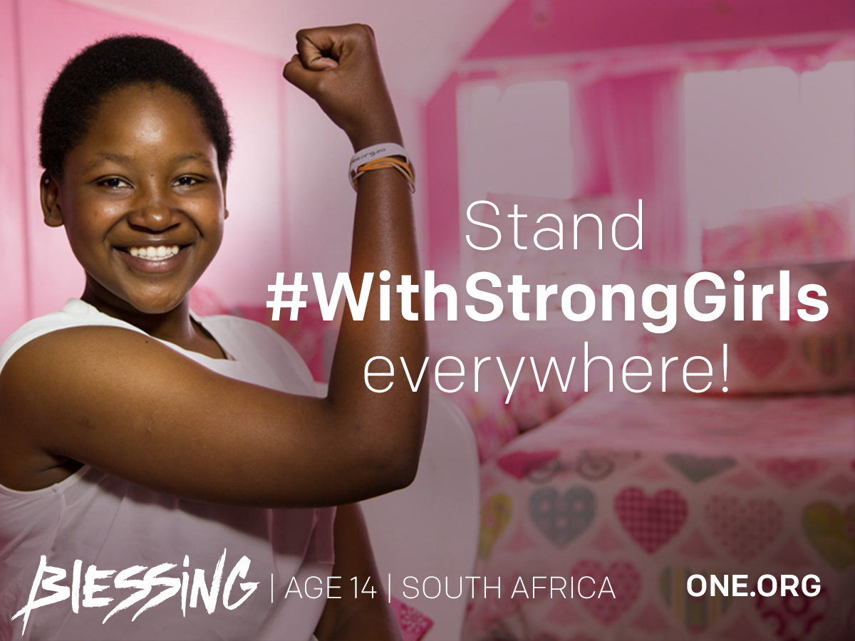 Will you stand #WithStrongGirls everywhere?