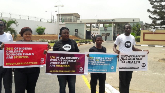 ONE Champions lead health campaign on the streets of Ikeja, Lagos