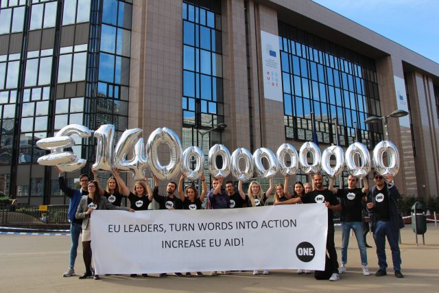 Von Berlin nach Brüssel: ONEYouth im Europa Parlament