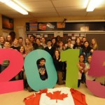 28 jeunes de 13 et 14 ans se sont rassemblés au collège de Greenbank à Ottawa afin de partager leurs idées pour 2030