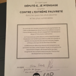 La signature du député NG Olivier Faure 