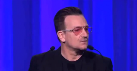 Bono urges Europe’s leaders to fight corruption