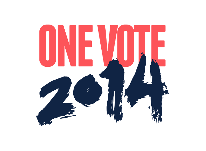 ONE VOTE 2014: Send a message to the heart of Europe