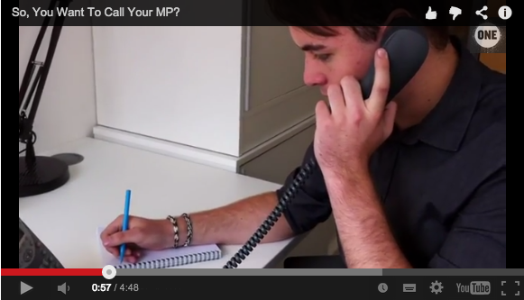 VIDEO: How to call your Member of Parliament