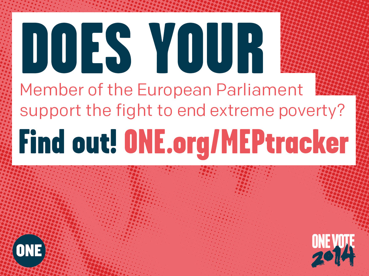 Is your representative in Europe serious about ending poverty?