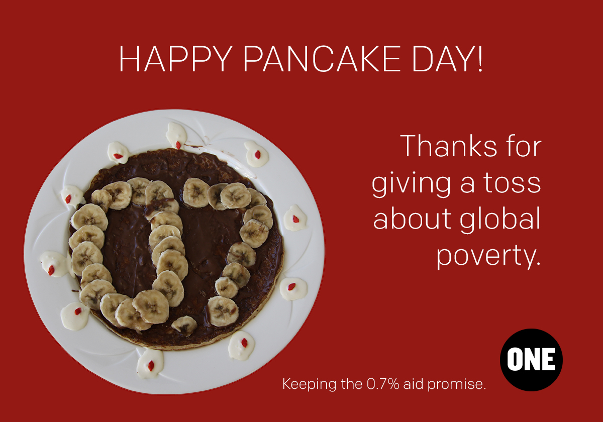 Pancake Day: Who gives a toss about development aid?