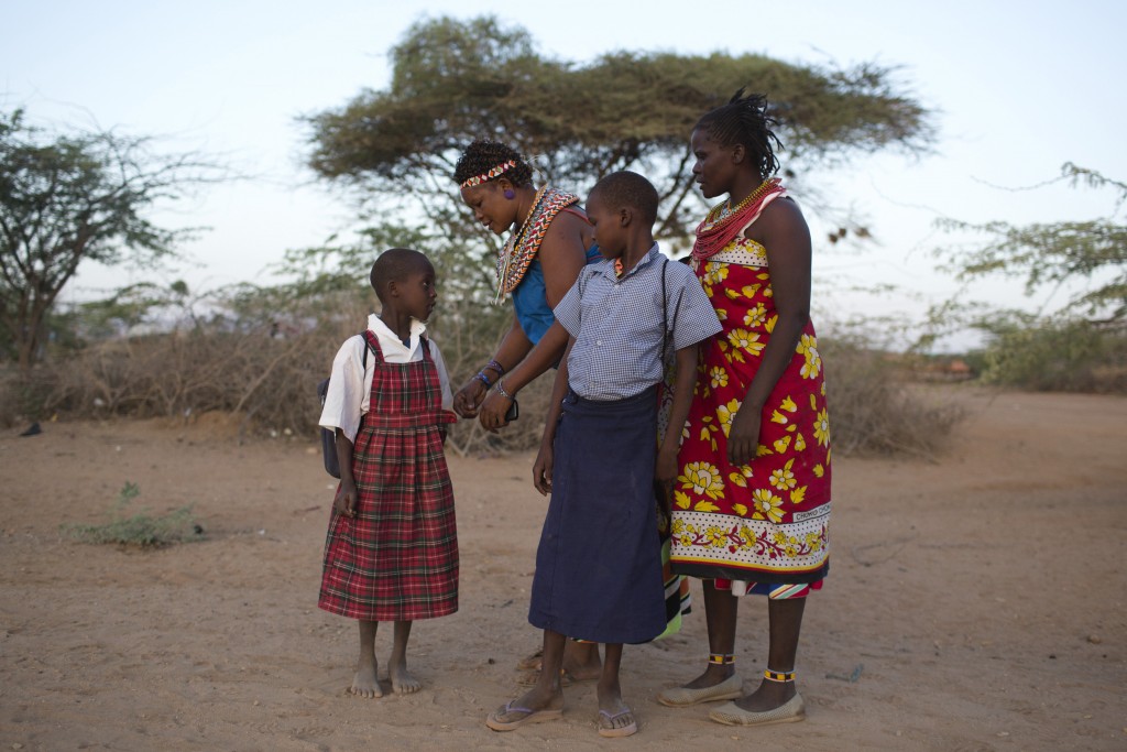 Umoja - women only village in Samburu, Kenya -