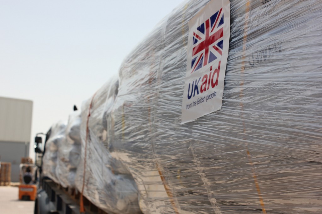 UK aid assists millions of people every year. Photo credit: David Quinn