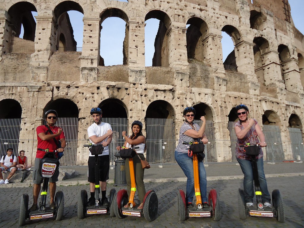 Even these guys on Segways were intrigued by our campaign and stopped to hear more...