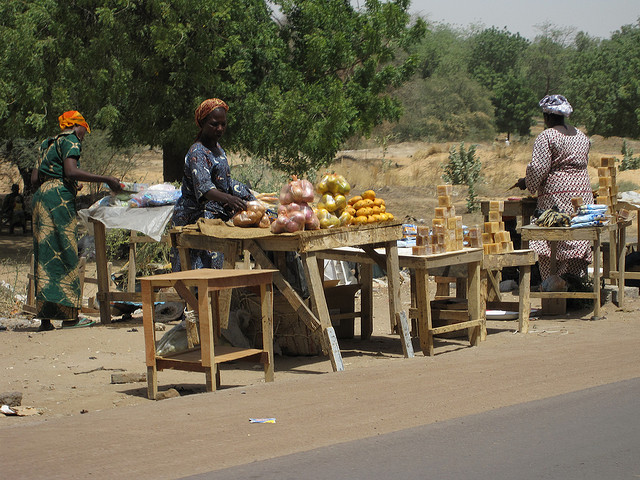 Women selling their food in N'Djamena Copyright www.flickr.com/afcone/