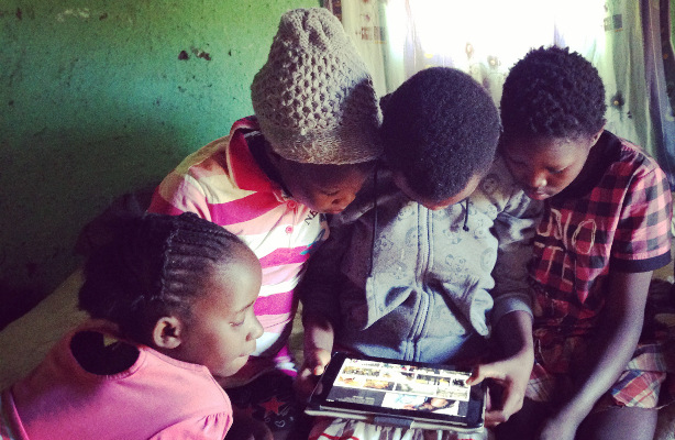Project Isizwe believes in connectivity for all - with a focus on access for the purposes of education. Photo credit: Project Isizwe 