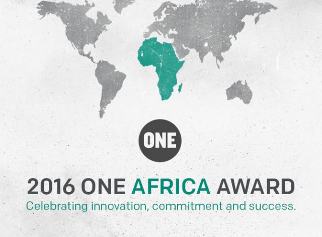 Seeking the best and greatest –  The ONE Africa Award is back!