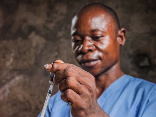 Health worker Victor, DRC.