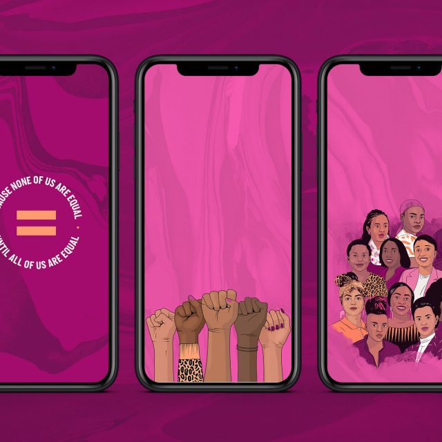 Download these exclusive gender equality wallpapers!
