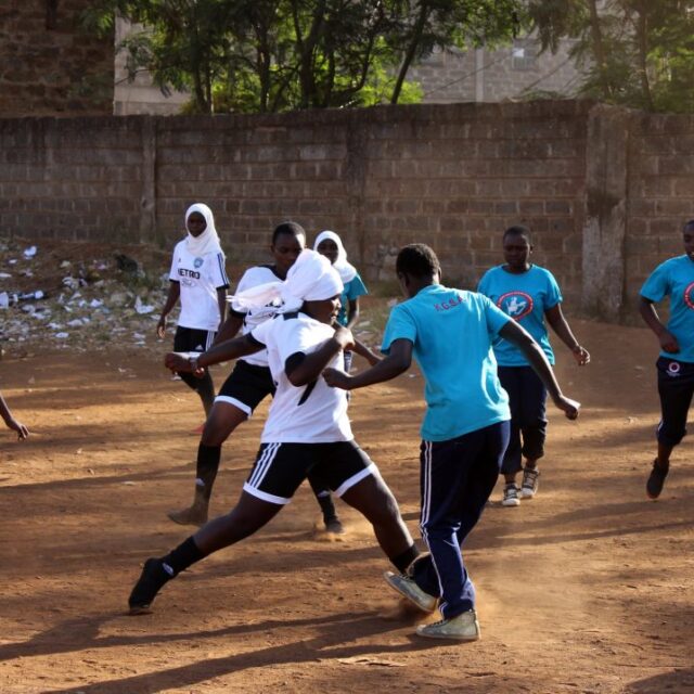 How football is changing the lives of girls in Kenya