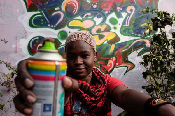 Meet Dieynaba, Senegal’s first female graffiti artist fighting for change