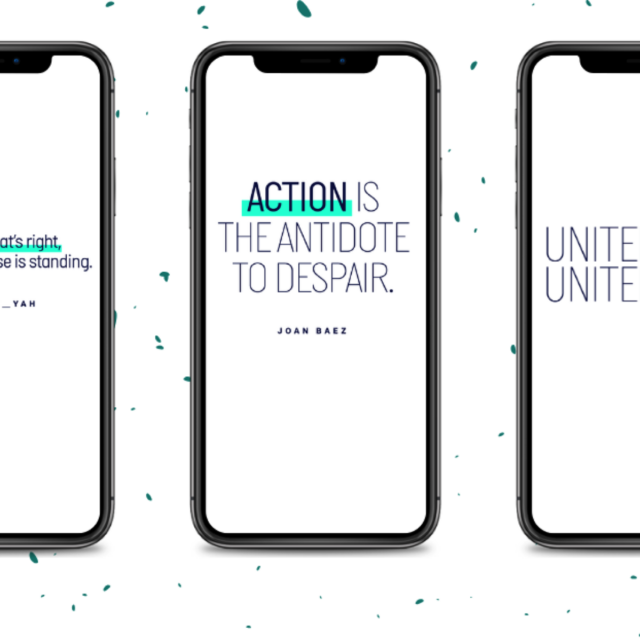 The action-inspiring wallpapers you need right now
