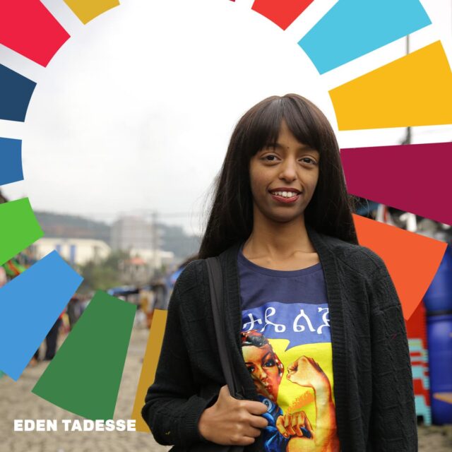 ONE Activist Eden Tadesse wins Goalkeepers Award