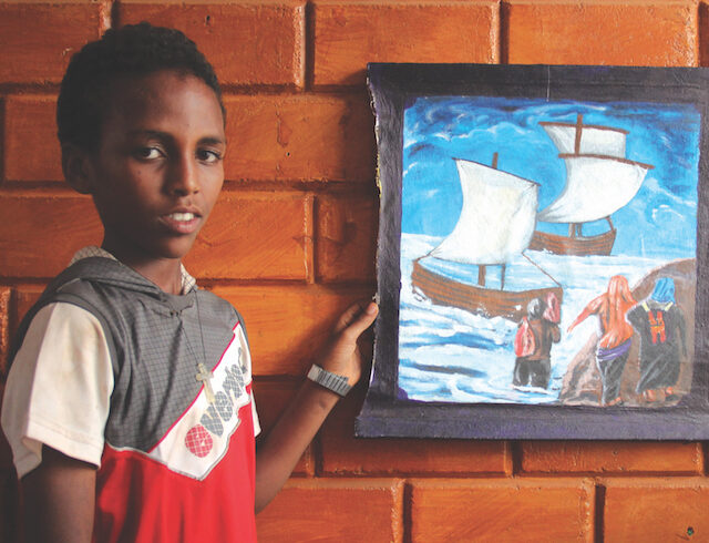 These refugees in Ethiopia are painting their stories