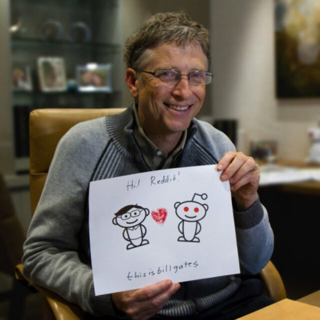 5 things we discovered about Bill Gates from his Reddit AMA