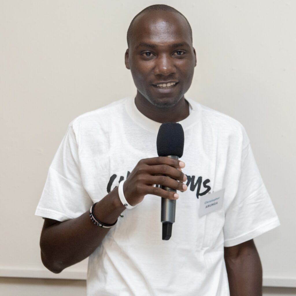 Chris Arunga, activiste pour le climat au Kenya