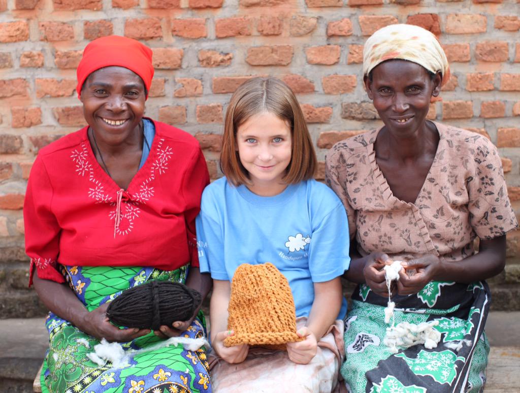 One 9 year old’s dream for changing the world — with knitting