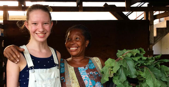 13-year-old #ONEderWoman takes on global malnutrition with micro-farms