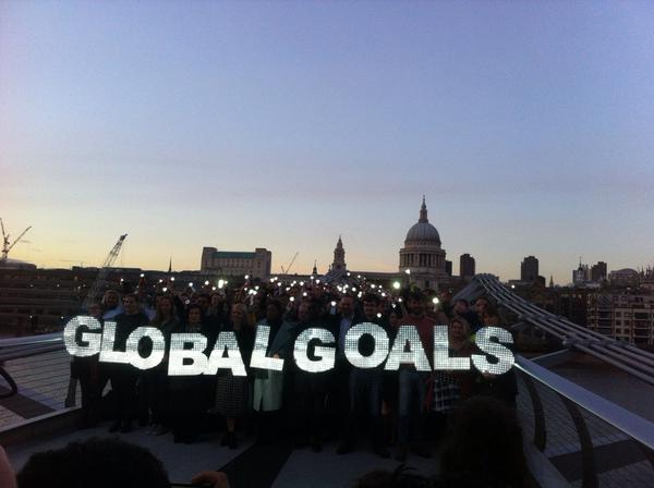 People across the globe joined together to #LightTheWay!