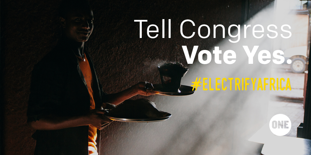 Volunteers needed: Help us tell Congress to #ElectrifyAfrica