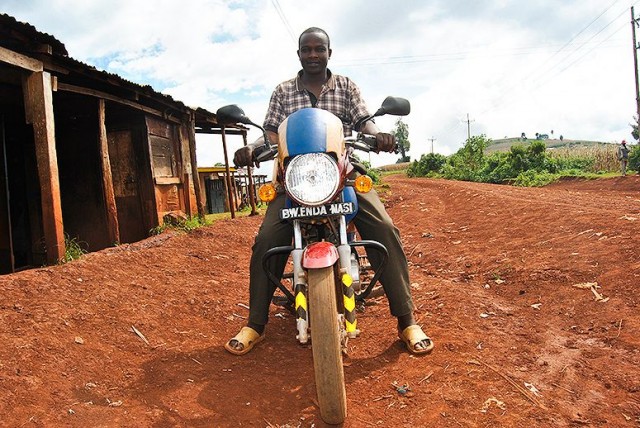 How motorcycles are reducing maternal deaths in Kenya