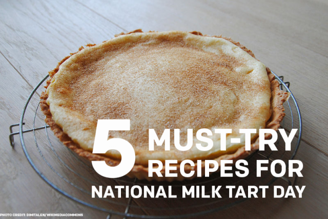 5 must-try recipes for National Milk Tart Day