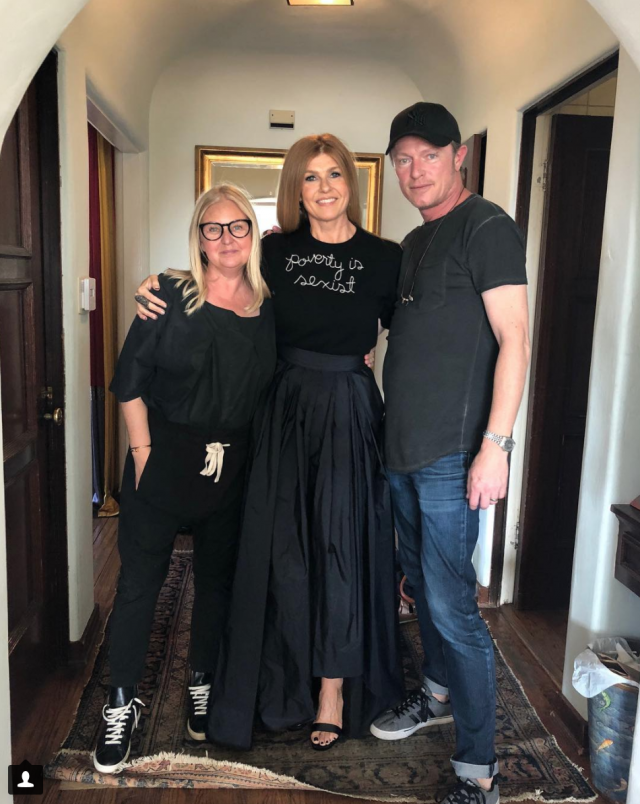 Why Connie Britton wore THIS sweater at the Golden Globes