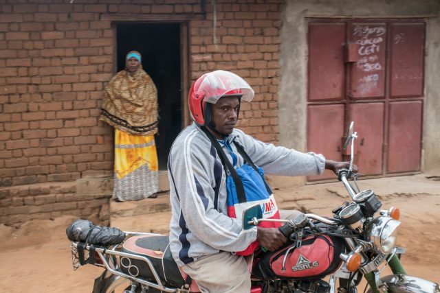 How a man on a motorcycle is finding missing TB cases in Tanzania