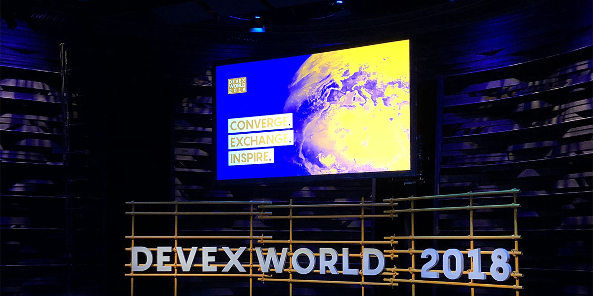 Important lessons on development from Devex World ONE